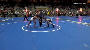 85 lbs Quarterfinal - Ryder Roshalt, Ponca City vs Trace Defoor, Mat Demon WC