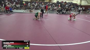 JV-3 lbs Round 2 - Josie Crist, Cedar Rapids Kennedy vs Ryleigh Jones, Williamsburg