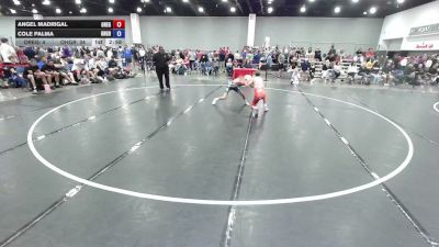 100 lbs Angel Madrigal, Team Oregon vs Cole Palma, Ohio Gray
