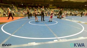 70 lbs Rr Rnd 3 - Graycie Card, Tulsa Blue T Panthers vs Kynlee Cary, Owasso Takedown Club