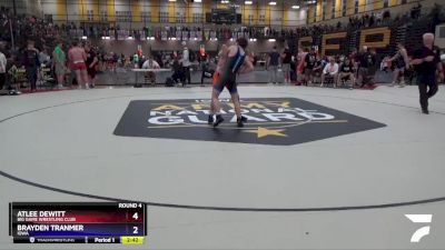 113 lbs Round 4 - Atlee DeWitt, Big Game Wrestling Club vs Brayden Tranmer, Iowa