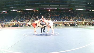 D4-215 lbs Semifinal - Lane Sanchez, Benzie Central vs Austyn Hocter, Hanover-Horton