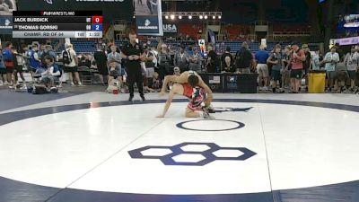 157 lbs Champ. Rd Of 64 - Jack Burdick, Utah vs Thomas Gorski, Ohio