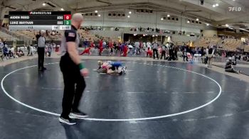 113 lbs Quarterfinals (8 Team) - Luke Mayhan, Soddy Daisy High School vs Aiden Reed, Anderson Co. High School
