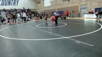 39-46 lbs Round 4 - Boaz Irelan, No Limits Wrestling Club vs Kabir Sher, Peninsula Wrestling Club