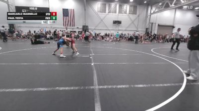 98 lbs Round 2 (4 Team) - Marcarlo Mannello, GPS Red vs Paul Testa, Freakztyle Wrecking Crew Blue