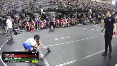 75 lbs Finals (8 Team) - Toby Voss, North Dakota 2 vs Vincent Crafton, Nebraska Blue