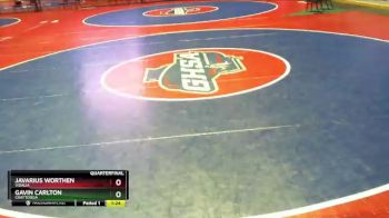 2 lbs Quarterfinal - Gavin Carlton, Chattooga vs Javarius Worthen, Vidalia