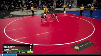 138 lbs Cons. Round 3 - Nick Korman, Albert Lea Area vs Ethan Sylvester, Totino-Grace