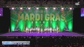 Cheer Extreme Maryland - Calvert - Sassy Katz [2026 L2 Youth - Small Day 2] 2026 Mardi Gras Grand Nationals