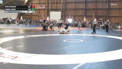 152 lbs Quarterfinal - Shea Morris, New York Military Academy vs James Jakub, Christian Brothers Academy