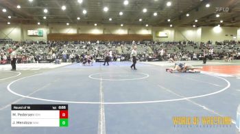 115 lbs Round Of 16 - Mia Pedersen, Redmond High School vs Jocelynn Mendoza, Daniel Cormier Wrestling Academy