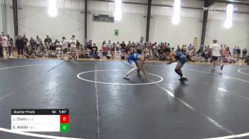 145 lbs Quarterfinal - Jaylon Otero, Team Tulsa vs Drake Acklin, Collinsville Cardinals