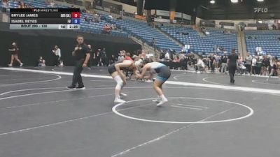 138 lbs Cons. Round 4 - Brylee James, Baker University vs Isabel Reyes, Friends University
