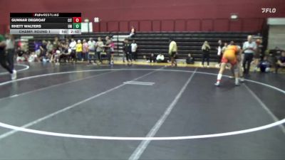 197 lbs Champ. Round 1 - Rhett Walters, Montevallo vs Gunnar DeGroat, The Citadel