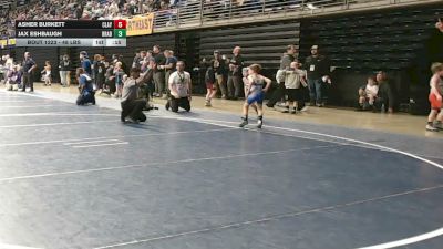 48 lbs Consy 3 - Asher Burkett, Claysburg Kimmel vs Jax Eshbaugh, Bradford
