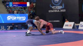 80 kg 1/4 Final - Zackary Ryder, United States vs Saurabh Yadav, India