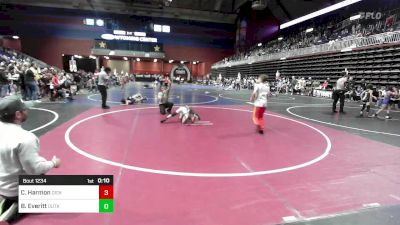 58 lbs Consi Of 4 - Cohen Harmon, Dickinson WC vs Bridger Everitt, OutKast Wrestling Club