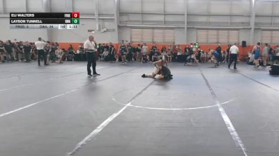 96 lbs Round 5 (6 Team) - Layson Tunnell, Donahue WA vs Eli Walters, FORGE