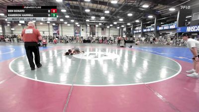 106 lbs Consi Of 8 #2 - Ben Donato, DE vs Kameron Harrell, VA