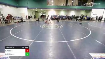 182 lbs Consi Of 16 #1 - Brady Ross, NC vs Bryce Phillips, MD