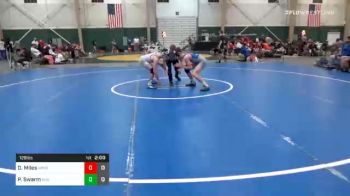 126 lbs Semifinal - Drake Miles, North Platte High School vs Perry Swarm, Kearney High School