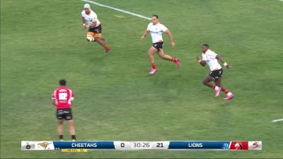 Rabz Maxwane Try vs Lions - 2024 | Currie Cup 2024