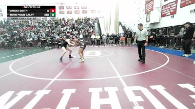 138 lbs Quarterfinal - Amaya Smith, Oliver Ames vs Ruth Polin Galay, Smith Voc / Northampton