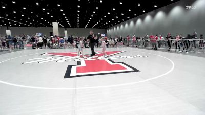 57 lbs Champ. Round 5 - Violet Jones, Three Style Of Oklahoma vs Mia Benitez, Juic3 Academy