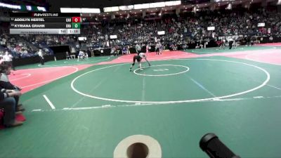 128 lbs Quarterfinal - Kyriana Grahn, Unattached vs Addilyn Hertel, CAR3