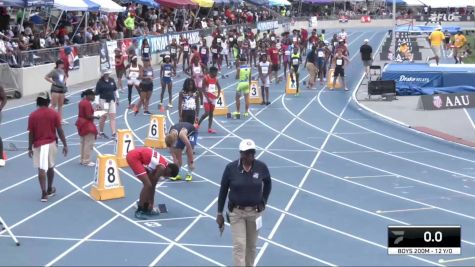 Youth Boys' 200m Championship, Semi-Finals 3 - Age 12