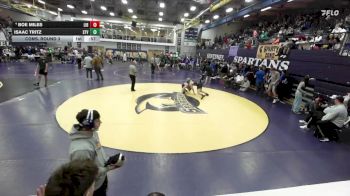 157 lbs Cons. Round 3 - Isaac Tritz, Stevensville vs Boe Miles, Libby