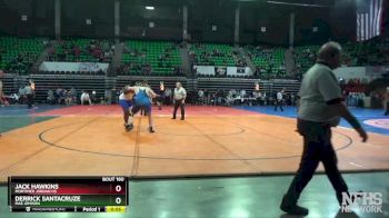 285 lbs Cons. Round 2 - Derrick SantaCruze, Mae Jemison vs Jack Hawkins, Mortimer Jordan HS