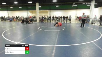 160 lbs Round Of 32 - Danny Diaz, IA vs Davis Dendy, GA