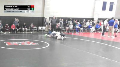 126 lbs Consolation - Trevor Blair, Shepherd Hill vs Michael Barry, Wakefield