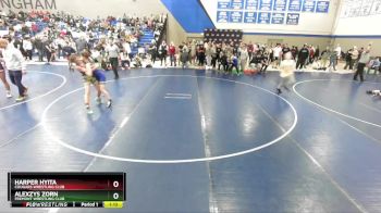 115 lbs Quarterfinal - Alexzys Zorn, Fremont Wrestling Club vs Harper Hyita, Cougars Wrestling Club