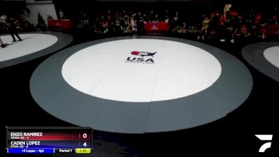 92 lbs Round 4 (10 Team) - Enzo Ramirez, MDWA-GR vs Caden Lopez, KTWA-GR