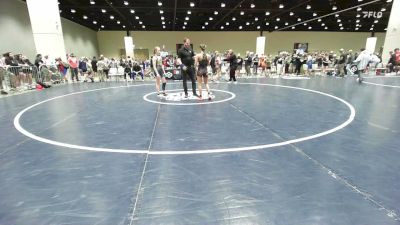 105 lbs Cons. Semis - Savannah Carrasco, Hurricane Wrestling Academy vs RILEY Lewis, Cougar Wrestling Club