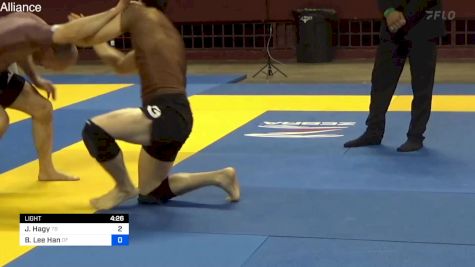 Jason Hagy vs Brian Lee Han 2024 Pan IBJJF Jiu-Jitsu No-Gi Championship