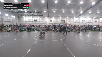 44 lbs Round 1 (8 Team) - Kyrie Ewing, Donahue WA vs Jackson Mckenzie, Contenders WA Green