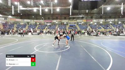 126 lbs Round Of 64 - Daniel Anaya, G Way vs Silas Reeves, Summit WC