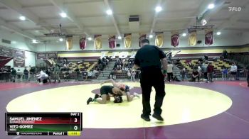 113 lbs Semifinal - Samuel Jimenez, Eleanor Roosevelt vs Vito Gomez, Indio