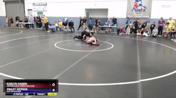 53 lbs Semifinal - Finley McPeck, Mat-Su Matmen vs Kaelyn Hagen, Anchor Kings Wrestling Club