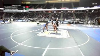 235 lbs 5th Place Match - Jaslieen Salgado, Dunkirk-6 vs Khamya`J Maxwell, Lockport-6