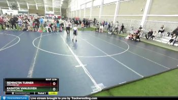 84 lbs Cons. Round 3 - Kashton VanLeuven, Duchesne Eagles vs Remingtin Turner, Stallions WC