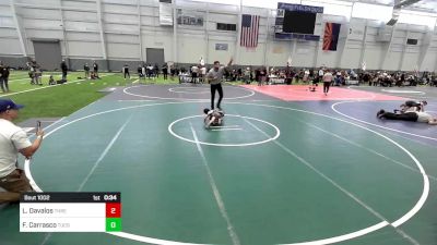 40 lbs Quarterfinal - Logan Davalos, Threshold WC vs Frankie Carrasco, Tucson Cyclones