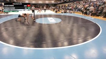 157 lbs Cons. Round 3 - Nicolas Rehfuss, Ursinus vs Mikey Hollar, Messiah