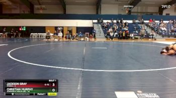 174 lbs Finals (2 Team) - Christian Murphy, Johnson & Wales (RI) vs Jackson Gray, Ithaca
