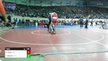 118 lbs Round Of 16 - Asher Digby, Davis vs Tucker Alberty, Sapulpa