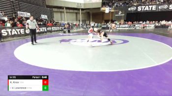 1A 170 lbs Cons. Round 3 - Vance Lawrence, Mount Baker vs Kysen Knox, Tenino